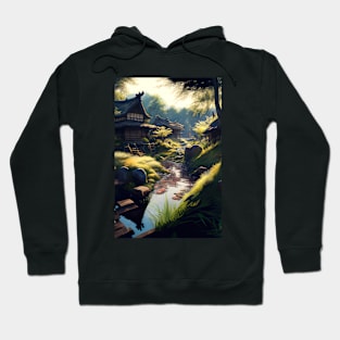 Ancient Japanese village Hoodie